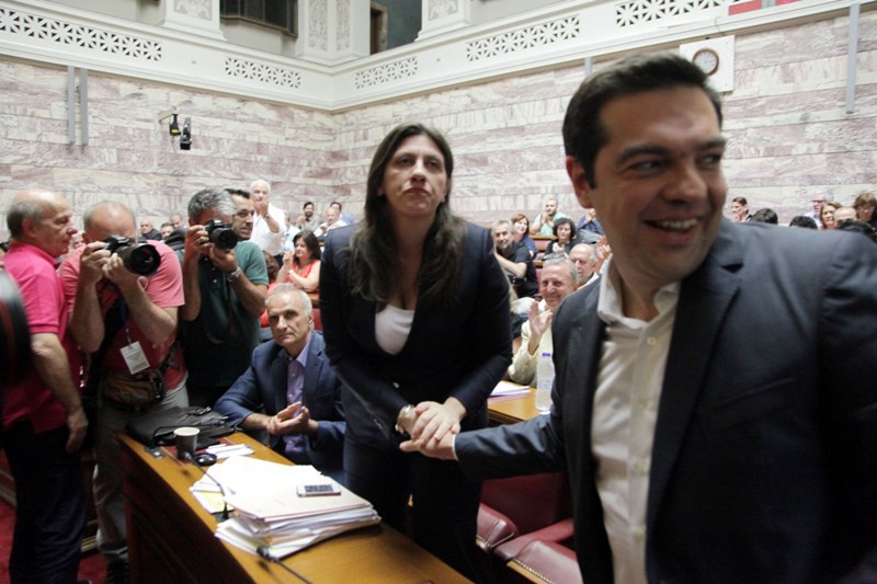 Με 40 λεπτά καθυστέρηση η συνάντηση Τσίπρα &#8211; Κωνσταντοπούλου