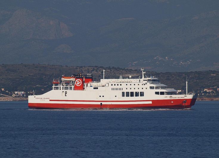Το «Διονύσιος Σολωμός» στη γραμμή Πάτρα – Κεφαλονιά – Ιθάκη