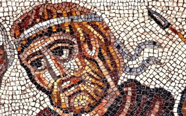Εντυπωσιακό ψηφιδωτό του Μεγαλέξανδρου ανακαλύφθηκε σε αρχαία συναγωγή