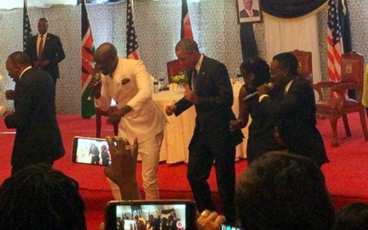 Ο Ομπάμα χόρεψε το «κενυάτικο Gangam Style»