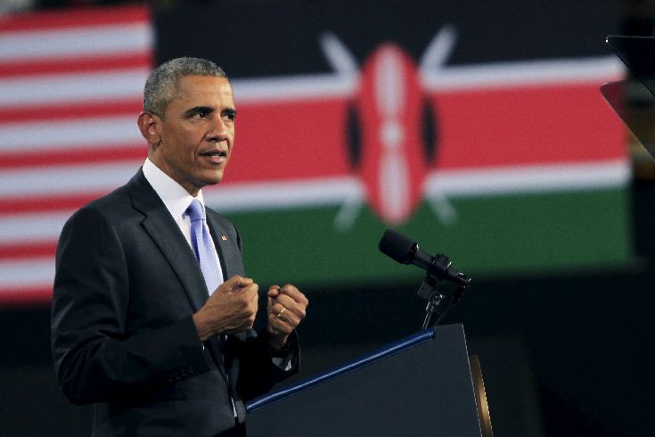 Ο Ομπάμα μίλησε στα Σουαχίλι και ξεσήκωσε τους Κενυάτες