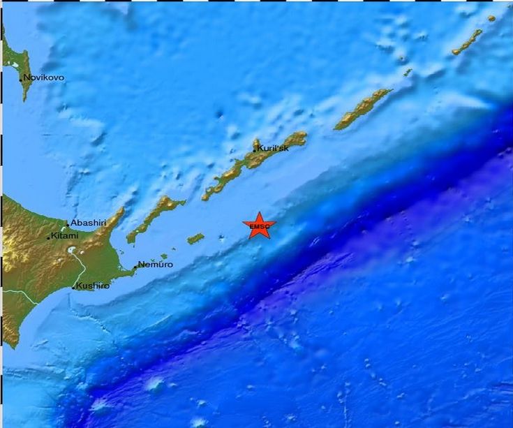 Σεισμός 6,3 Ρίχτερ στις Κουρίλες νήσους
