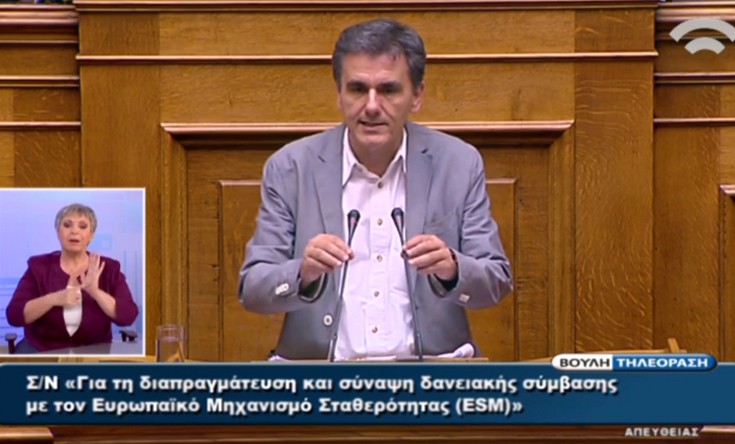 Τσακαλώτος: Η συμφωνία πρέπει να κριθεί με το μεγάλο κάδρο