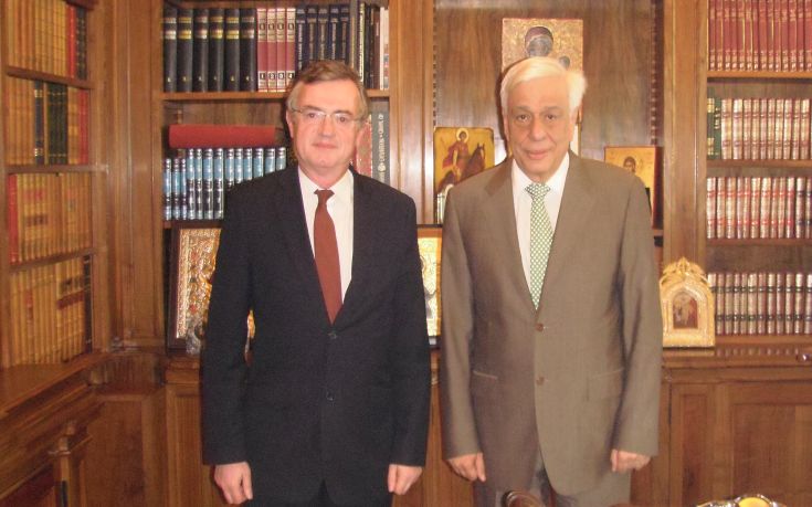 Τον Πρόεδρο της Δημοκρατίας επισκέφτηκε Α. Γεροντόπουλος