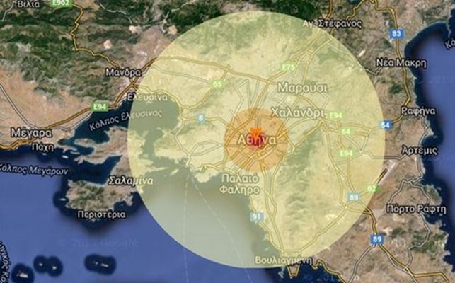 Τι θα γινόταν αν έπεφτε ατομική βόμβα στην Αθήνα