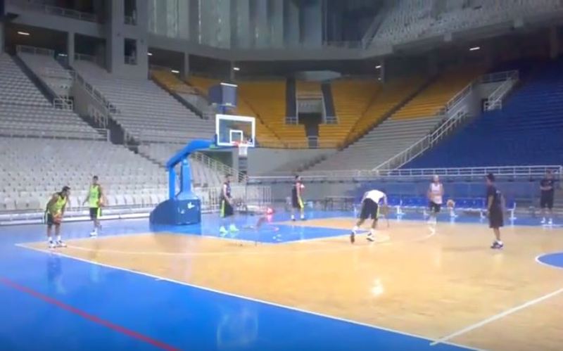 Βίντεο με την προετοιμασία της Εθνικής Ανδρών για το Ευρωμπάσκετ