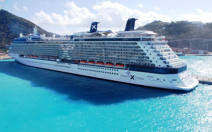 Στο λιμάνι της Σούδας το υπερπολυτελές «Celebrity Equinox»