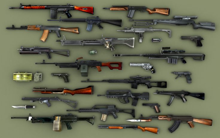 Περίπου 10.000 όπλα βρέθηκαν στο σπίτι κλεπταποδόχου στις ΗΠΑ