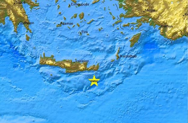 «Ταρακουνήθηκε» η Κρήτη