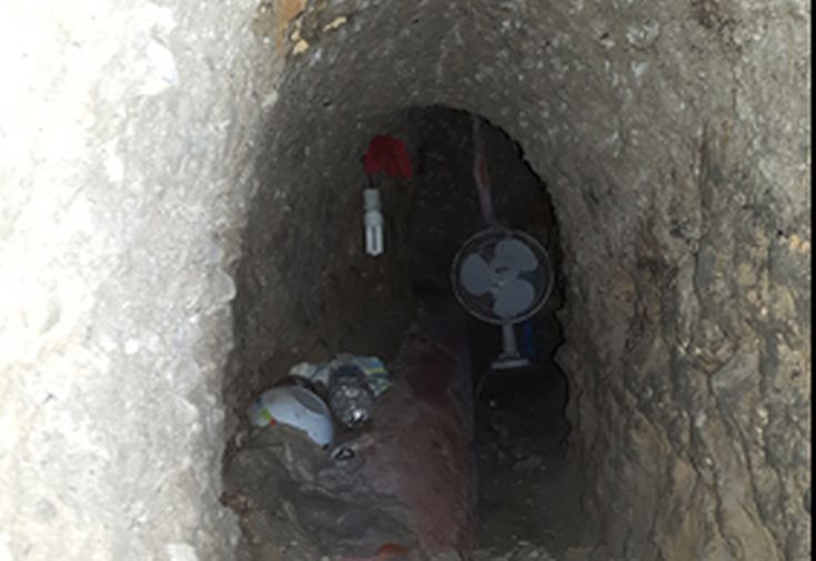 Αυτό είναι το τούνελ που έσκαψαν βαρυποινίτες στην Κέρκυρα