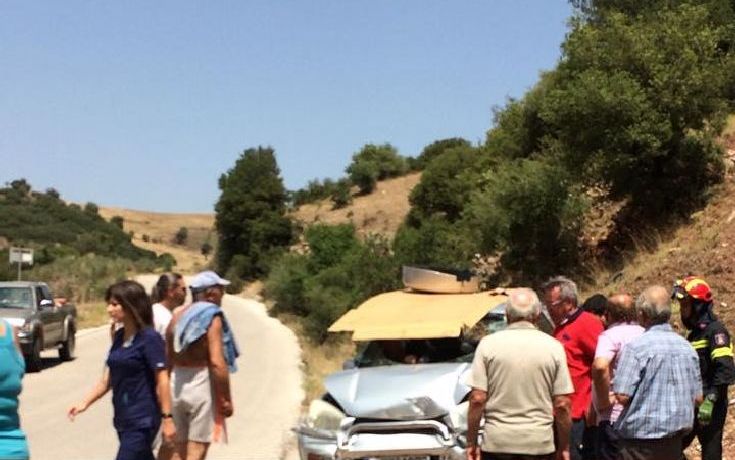 Σοβαρό τροχαίο στη Βλασία Καλαβρυτων