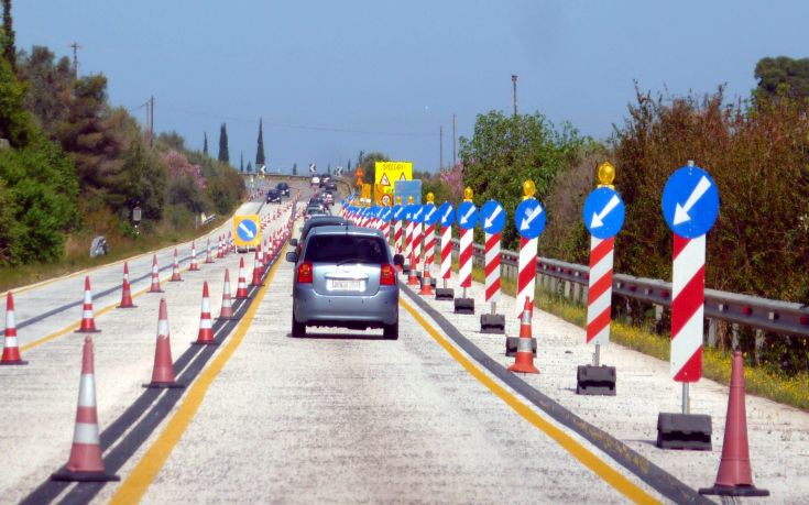 Κυκλοφοριακές ρυθμίσεις στη νέα εθνική Κορίνθου – Πατρών