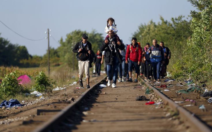 Μέσα σε μια μέρα μπήκαν στην Ουγγαρία 5.809 πρόσφυγες