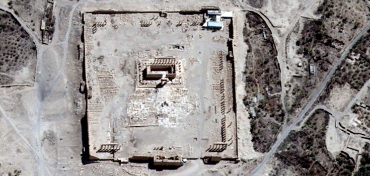 Σοβαρές ζημιές υπέστη η ακρόπολη της αρχαίας Παλμύρας