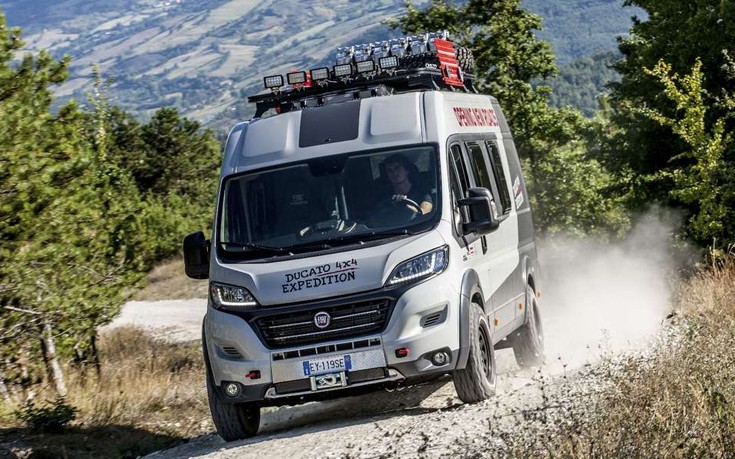 H Fiat αποκαλύπτει το Ducato 4X4 Expedition