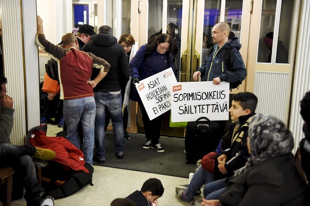 Ενίσχυση των ελέγχων στα σύνορα της Φινλανδίας με τη Σουηδία