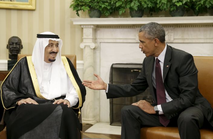 Θερμή ατμόσφαιρα στη συνάντηση Ομπάμα με τον Σαουδάραβα βασιλιά