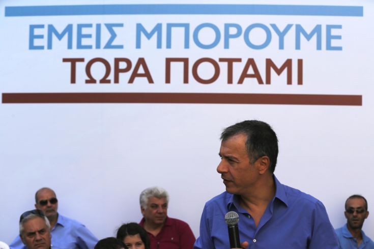 Θεοδωράκης: Το Ποτάμι μπορεί να λύσει πολλά από τα προβλήματα της χώρας