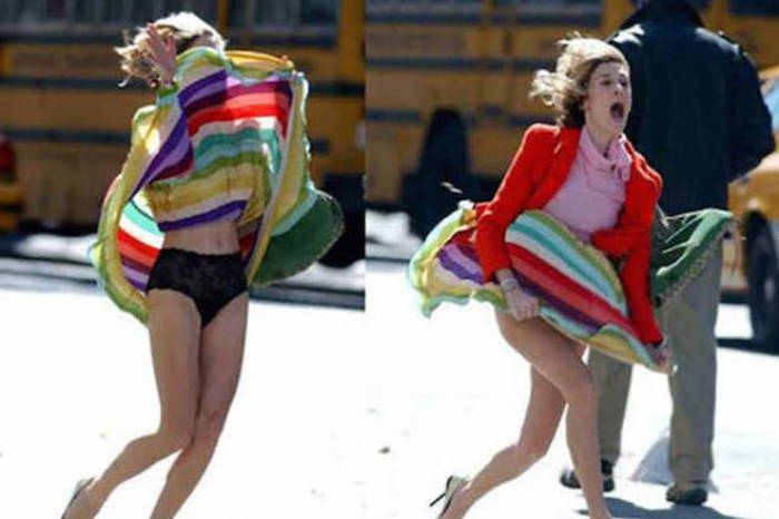 Κορίτσια στον άνεμο