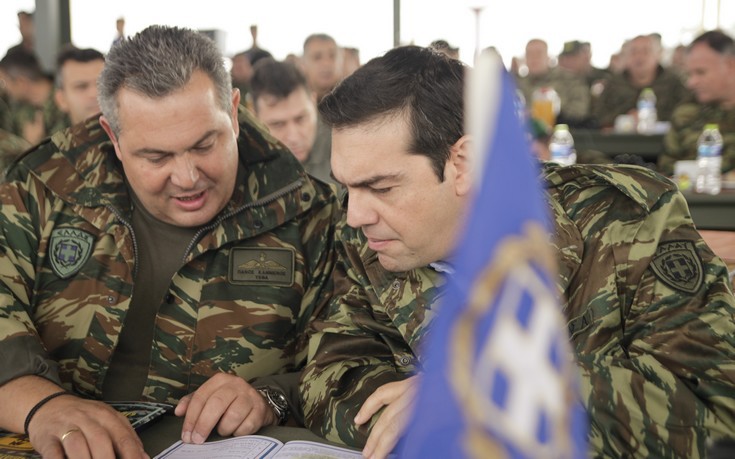 Τι είδε και τι έκανε ο Αλέξης Τσίπρας στην άσκηση «Παρμενίων 2015»