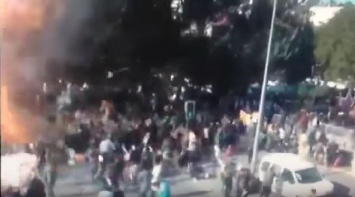 Συγκλονιστικό νέο βίντεο από τη φονική έκρηξη στην Άγκυρα