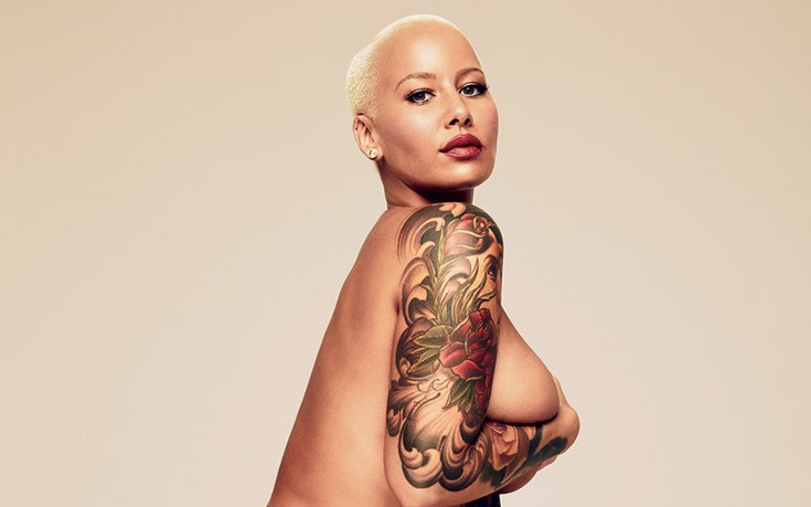 Η Amber Rose δείχνει τις ραγάδες της στο Instagram