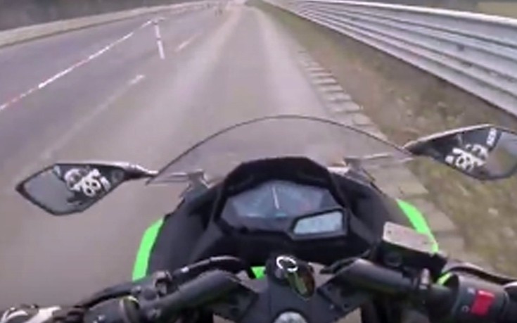 Kawasaki Ninja 300 στο Nurburgring