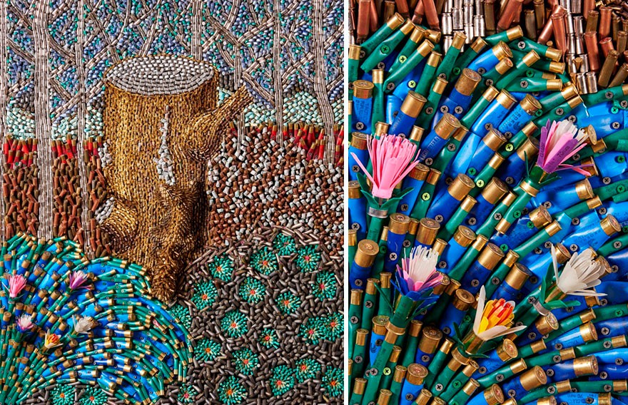 bullet-shells-sculptures-we-are-at-peace-federico-uribe-7 bullet-shells-sculptures-we-are-at-peace-federico-uribe-7