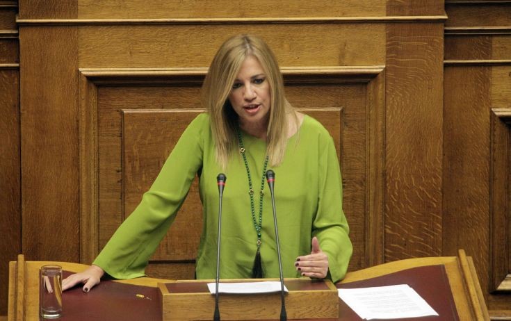 Γεννηματά: Οι επιλογές της κυβέρνησης βλάπτουν σοβαρά τα λαϊκά στρώματα