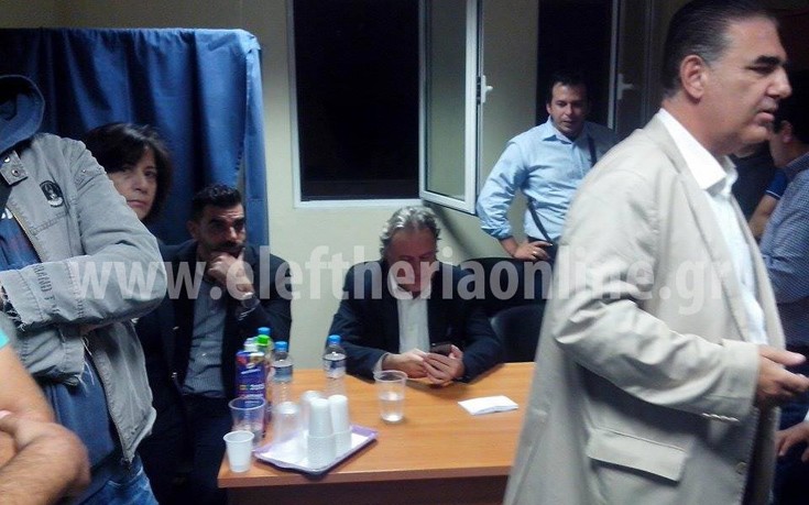 Ένταση κατά την προσέλευση Κατρούγκαλου στο Εργατικό Κέντρο Καλαμάτας
