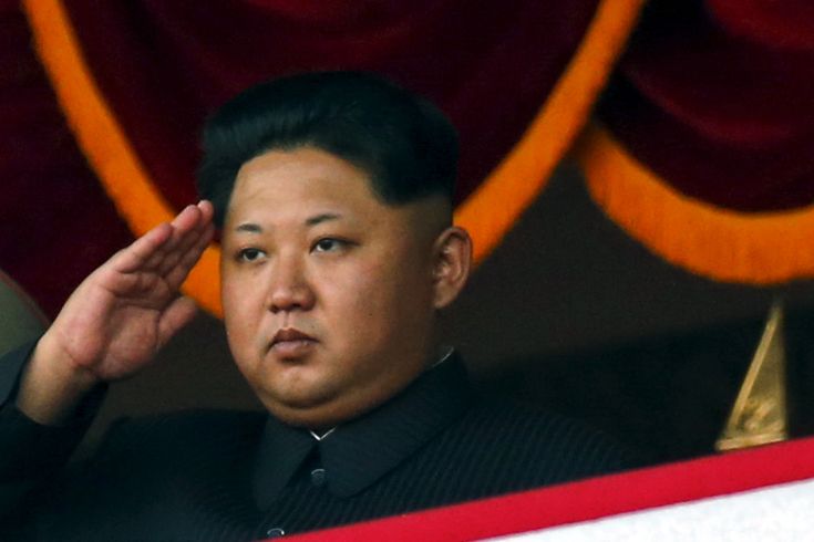 North Korean leader Kim Jong Un salutes during the parade celebrating the 70th anniversary of the founding of the ruling Workers' Party of Korea, in Pyongyang October 10, 2015. Isolated North Korea marked the 70th anniversary of its ruling Workers' Party on Saturday with a massive military parade overseen by leader Kim Jong Un, who said his country was ready to fight any war waged by the United States. REUTERS/Damir Sagolj North Korean leader Kim Jong Un salutes during the parade celebrating the 70th anniversary of the founding of the ruling Workers' Party of Korea, in Pyongyang October 10, 2015. Isolated North Korea marked the 70th anniversary of its ruling Workers' Party on Saturday with a massive military parade overseen by leader Kim Jong Un, who said his country was ready to fight any war waged by the United States. REUTERS/Damir Sagolj