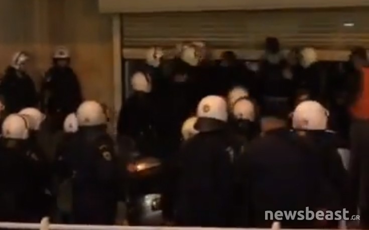 Βίντεο με την είσοδο της αστυνομίας στα γραφεία των ΑΝ.ΕΛ.