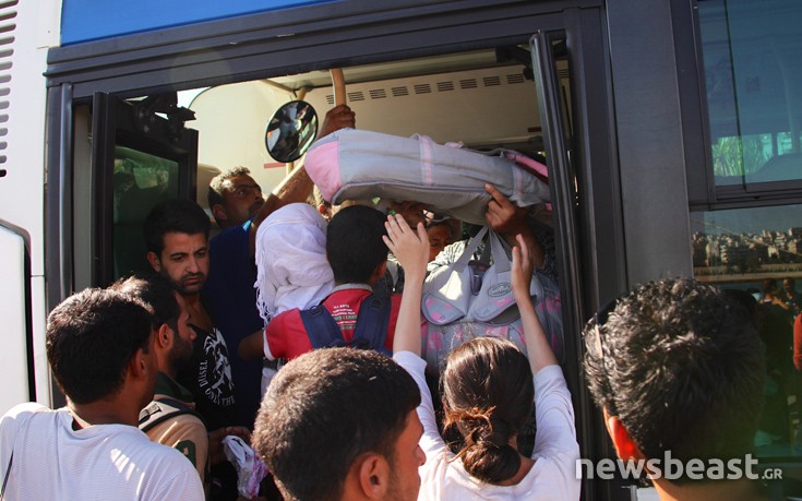 Οι διαδρομές των προσφύγων στην Αθήνα