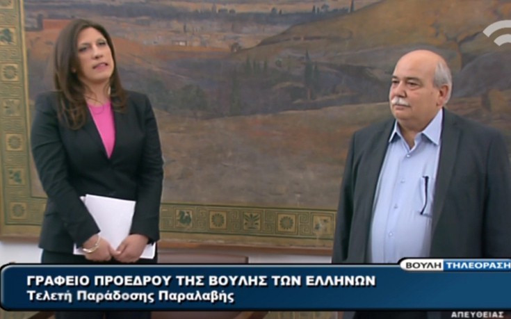Αιχμές και αμηχανία ανάμεσα σε Βούτση &#8211; Κωνσταντοπούλου