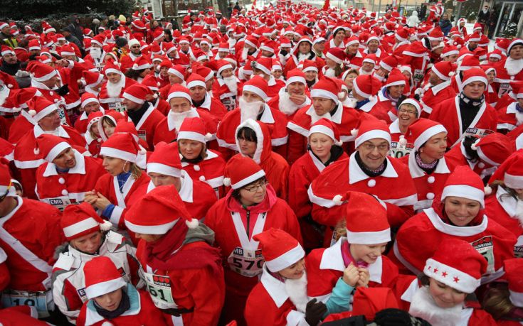 Κλειστό αύριο το κέντρο για το «Athens Santa Run»