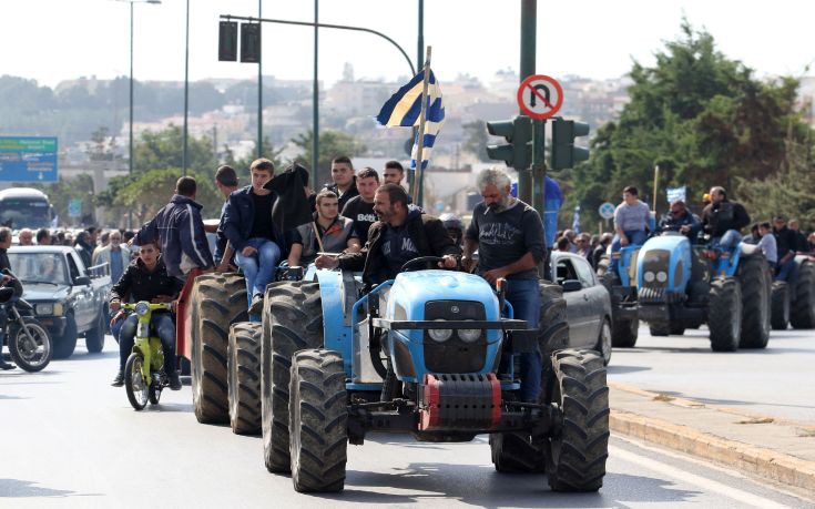 Συλλαλητήριο αγροτών στον Τύρναβο στις 7 Νοέμβρη