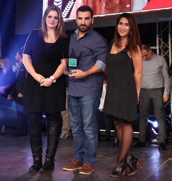 Από δεξιά προς τα αριστερά: Ναταλία Παπαπετροπούλου - Brand Manager Amstel, Χρήστος Παπαβασιλείου - Creative Director Isobar iProspect, Αποστολία Λισγάρα – Marketing Trainee Heineken Από δεξιά προς τα αριστερά: Ναταλία Παπαπετροπούλου - Brand Manager Amstel, Χρήστος Παπαβασιλείου - Creative Director Isobar iProspect, Αποστολία Λισγάρα – Marketing Trainee Heineken