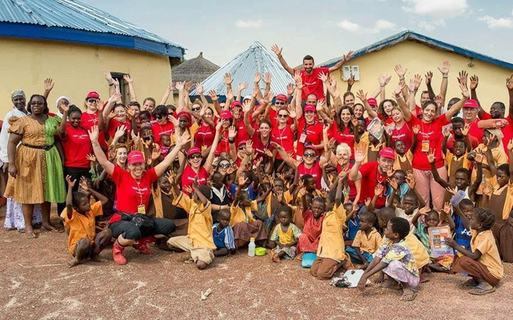 Το ταξίδι προσφοράς που είχε διοργανώσει η ActionAid στην Γκάνα