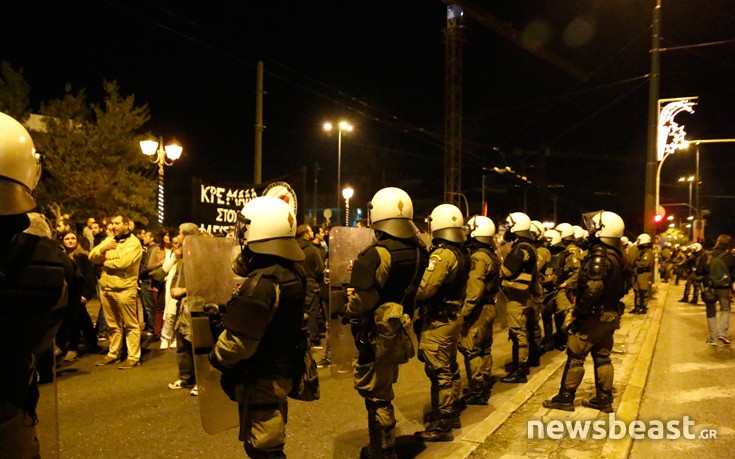 Έφτασε στην Αμερικάνικη πρεσβεία η πορεία