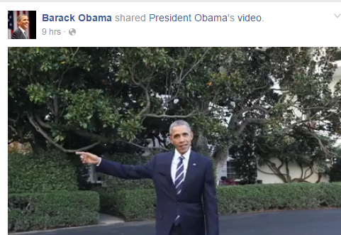 «Κάτοικος» Facebook και ο Μπαράκ Ομπάμα