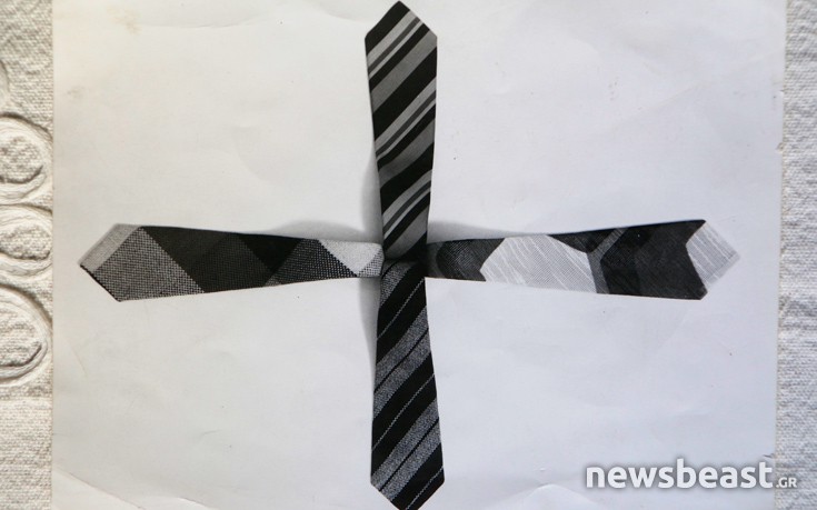 Τα πρώτα σχέδια γραβάτας δια χειρός, Μαριάννας Παγώνη