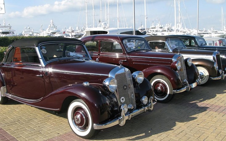 Iστορικά μοντέλα Mercedes στο Concours d&#8217; Elegance