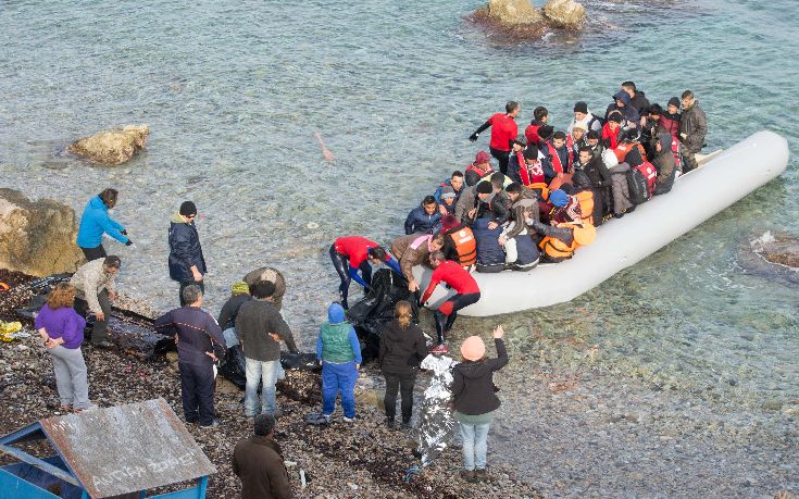 Περιορισμένες οι ροές μεταναστών στο βόρειο Αιγαίο