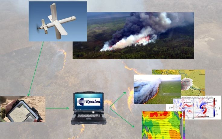 Τα drones ρίχνονται στη μάχη κατά των δασικών πυρκαγιών