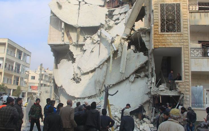 Δεκάδες νεκροί στη Συρία από ρωσικούς βομβαρδισμούς