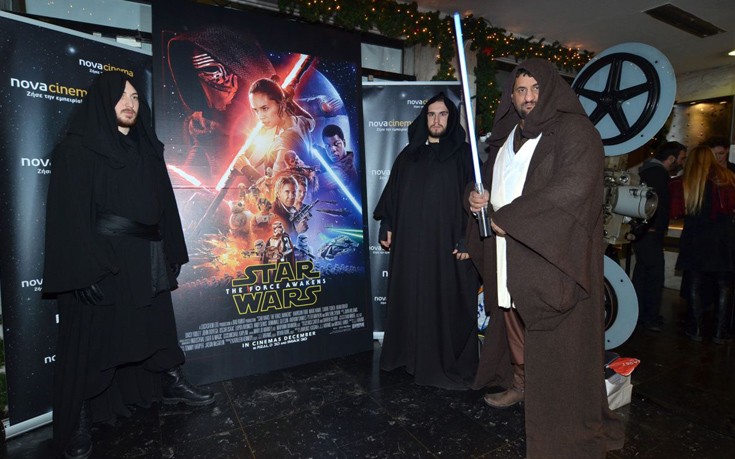 Αποκλειστική προβολή «Star Wars: Η Δύναμη ξυπνάει» από τα κανάλια Novacinema