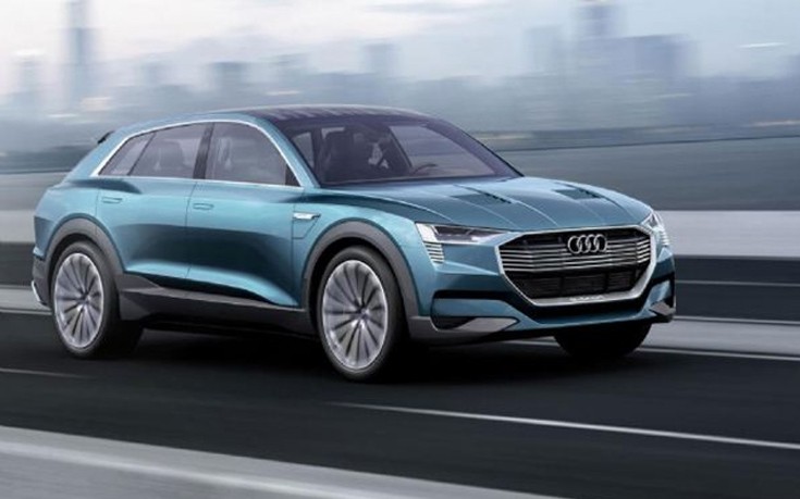 Το Audi h-tron στο Detroit