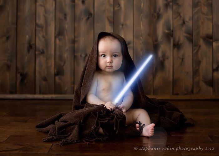 Μωρά βγαλμένα από το… Star Wars