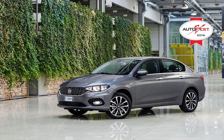 Βραβείο «Autobest 2016» για το νέο FIAT Tipo