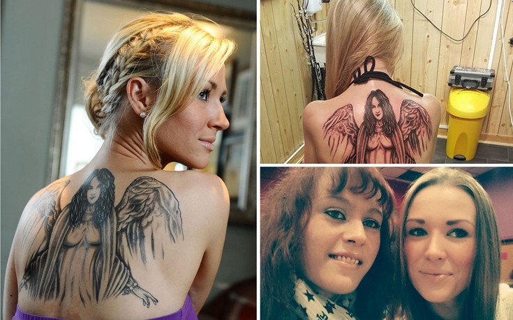 Έκανε τατουάζ με τη στάχτη της νεκρής αδελφής της